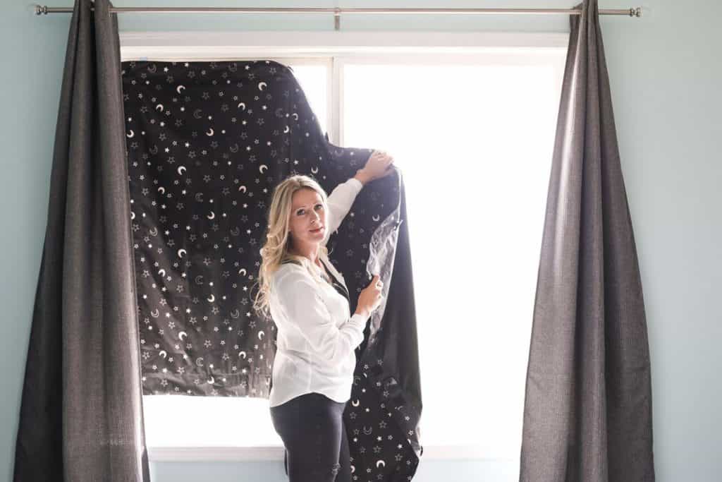 Gro Anywhere Blind is great for naptime and night time on the go